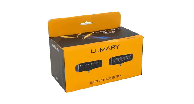 Lumary Ignite 30 Black edition arbeidslys i moderne innpakning