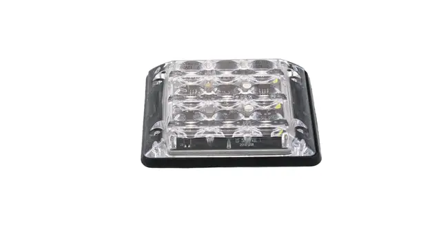 Lumary slim LED flasher trippel rekker med 9 LED