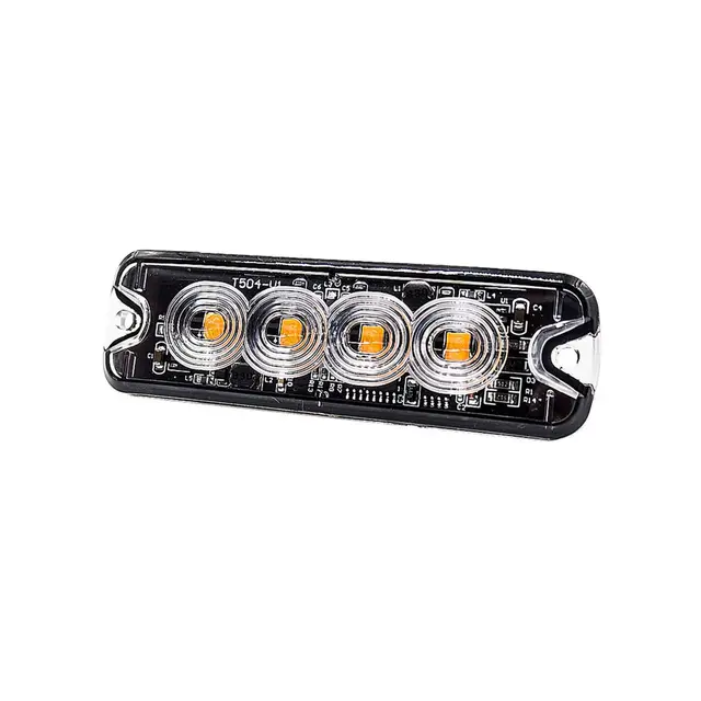 Lumary superslim blitzer med 4 LED | Cruise light | Nattmodus