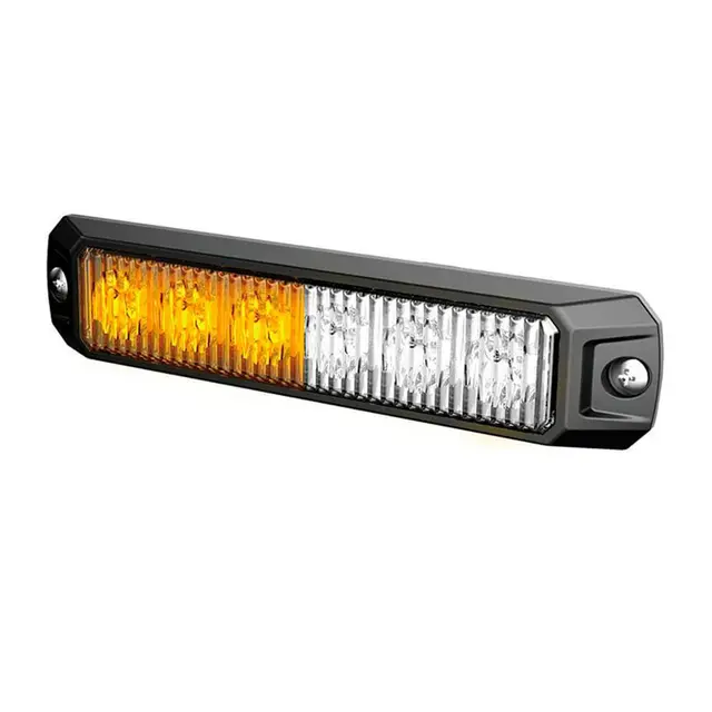 LUMARY LED blinkenhet med hvitt og oransje lys fra tilsammen 6 LED