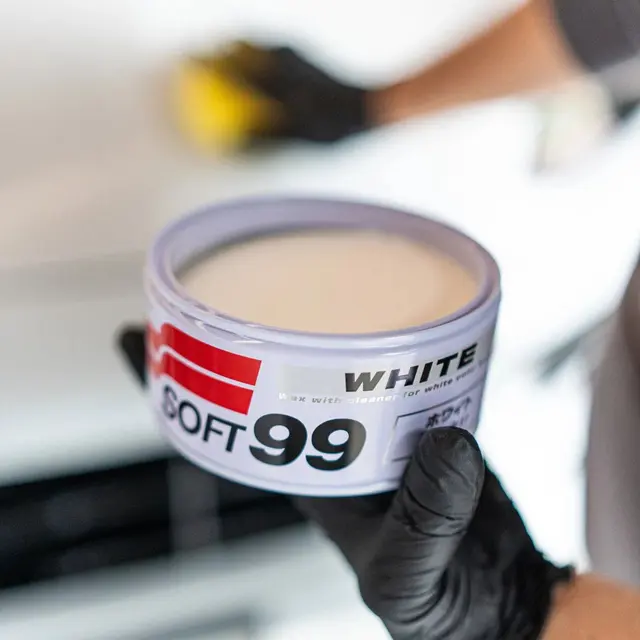 White Soft Wax 350 g, ca 15 applikasjoner 