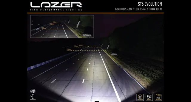 LAZER ST6 Evolution LEDbar - JDD Utstyr