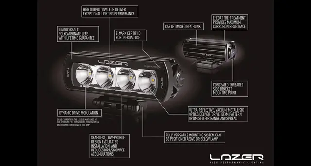 LAZER ST6 Evolution LEDbar - JDD Utstyr