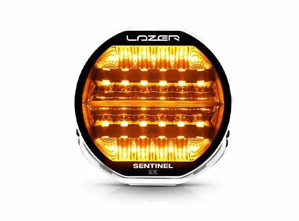 Lazer® Sentinel ELITE Gen2 WHITE 9 Sort. 9 tommer. 15232 Lumen. 