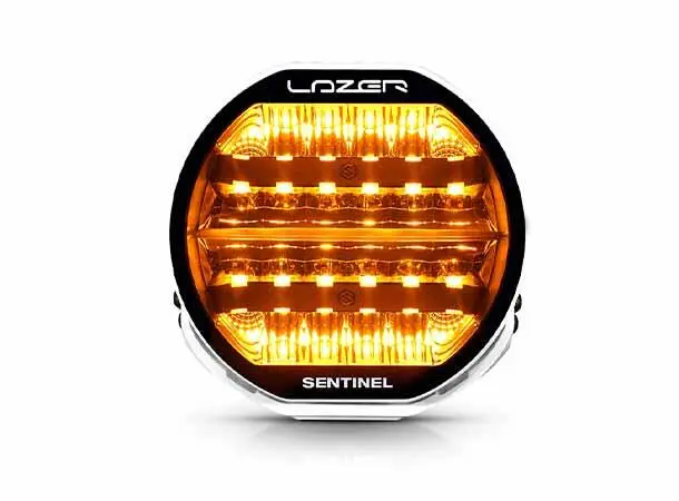 LAZER Sentinel 9" Highline Hvit med parklys 17020 lumen Hvit 
