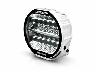 LAZER Sentinel 9&quot; Highline Hvit Beacon 17020 lumen