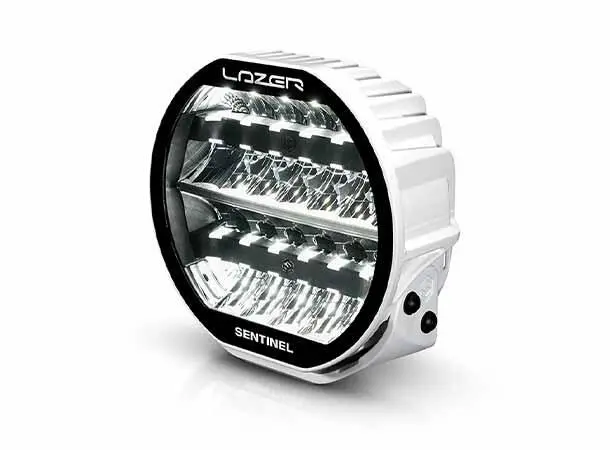 LAZER Sentinel 9" Highline Hvit med parklys 17020 lumen Hvit 