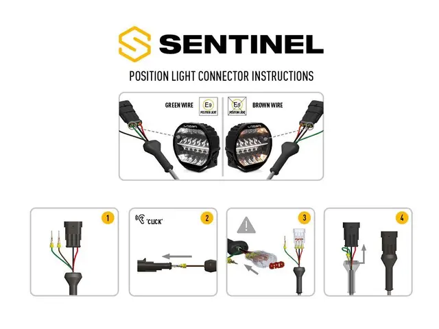 Lazer® Sentinel 9 Black fjernlys Sort. 9 tommer. 9520lm. 