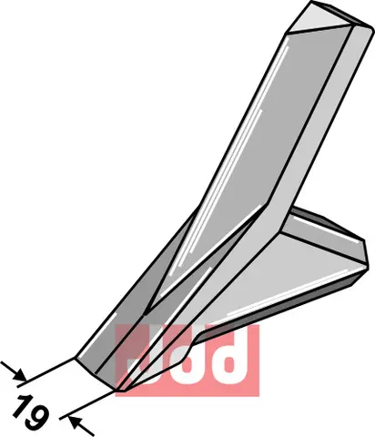 PåsveisingsSpiss - 19mm Bourgault