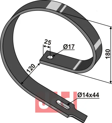 Overdel 50x10 - JDD Utstyr