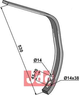 Underdel 50 x 24