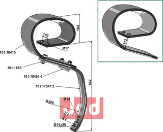 Stubharvetand 150x14 - GOLIATH