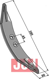 Stubharvespiss 395x60x12mm