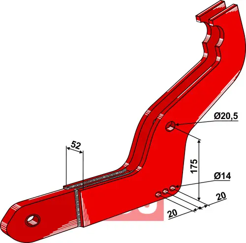Arm holder (midt) - JDD Utstyr