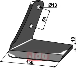 Erstatningsvinge til Farmet Hole: 12,5, Lengde: 165