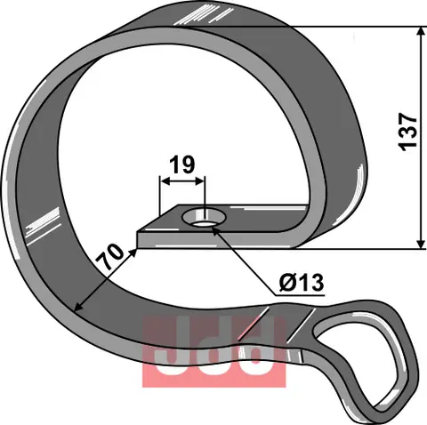 Overdel 60x10