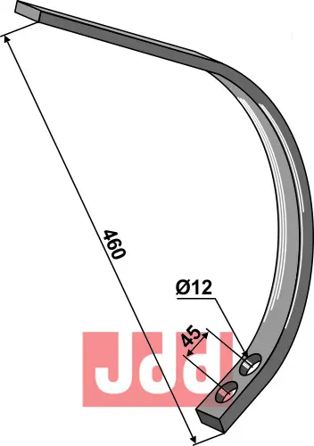 Underdel 45 x 20 - JDD Utstyr