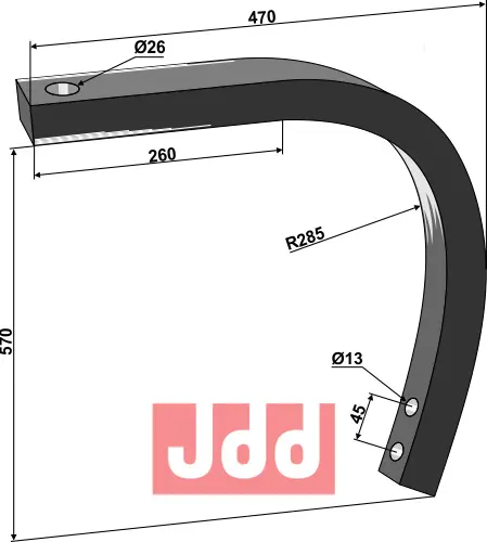 C-Tand - 570 - JDD Utstyr