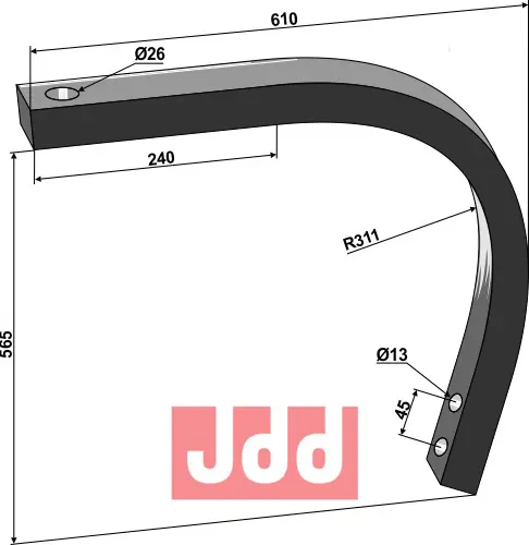 C-Tand - 565 - JDD Utstyr