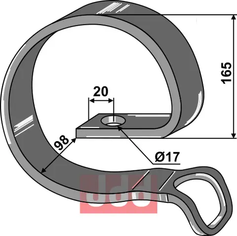 Overdel 70x10