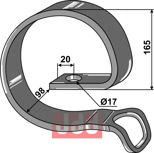 Overdel 70x10 - JDD Utstyr