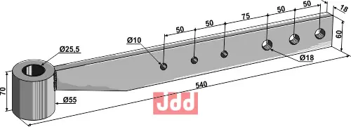 Undergrundsløsner tand - JDD Utstyr