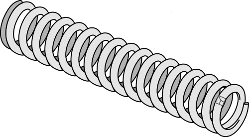 Pressure spring 21x78x570 Spesifikasjoner ikke tilgjengelig