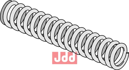Trykfjær 21x78x570 - JDD Utstyr