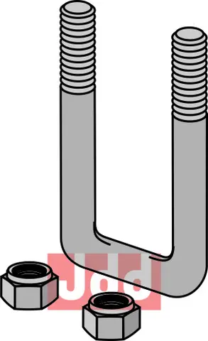 Støttemuttere til monterte harver