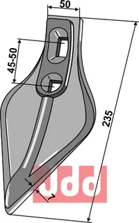 Gåsefot-skjær "OTMA" 120mm Vogel u. Noot/Otma