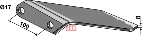 Vingeskjær 8mm - høyre - JDD Utstyr
