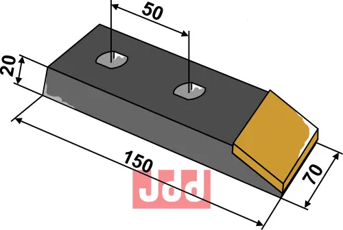 Skjær-spiss - WolframCarbid - JDD Utstyr