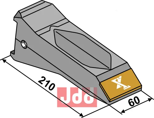 Skjær-spiss - WolframCarbid - JDD Utstyr