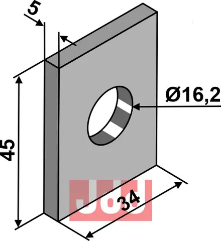 Mellemplade &#216;16,2 Maschio / Gaspardo