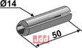 Splitt &#216;14x50
