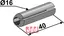 Splitt &#216;16x40 Simba/Great Plains