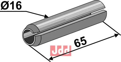 Splitt &#216;16x65