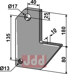 Holder for ramme 100x100