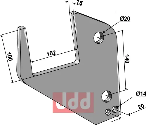 Holder - 100 - JDD Utstyr