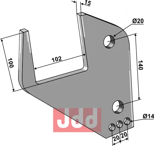 Holder - 100 - JDD Utstyr