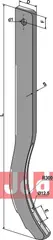 Stubharvetand - 810mm