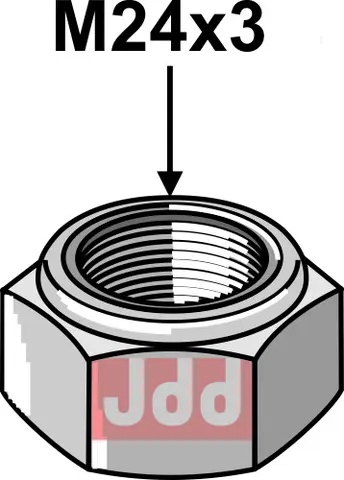 Mutter M24x3