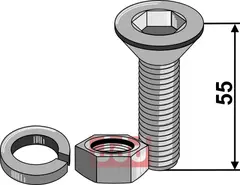 Bolt M12x1,75x55