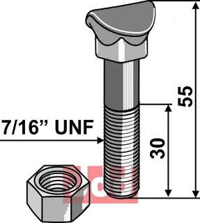 Bolt 7/16“ UNF