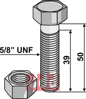 Bolt 5/8“ UNF