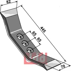 Stubharvespiss 445x70x14mm Pegoraro Pegoraro