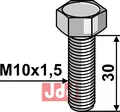 Bolt M10x1,5x30 - 10.9 u. Mutter