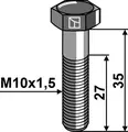 Sekskantsbolt M10x1,5x35 M10x1,5, 35mm lengde