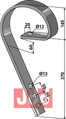 Sloddeplank tind 45x10 Passertil Dal-Bo og flere