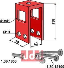 Holder komplet